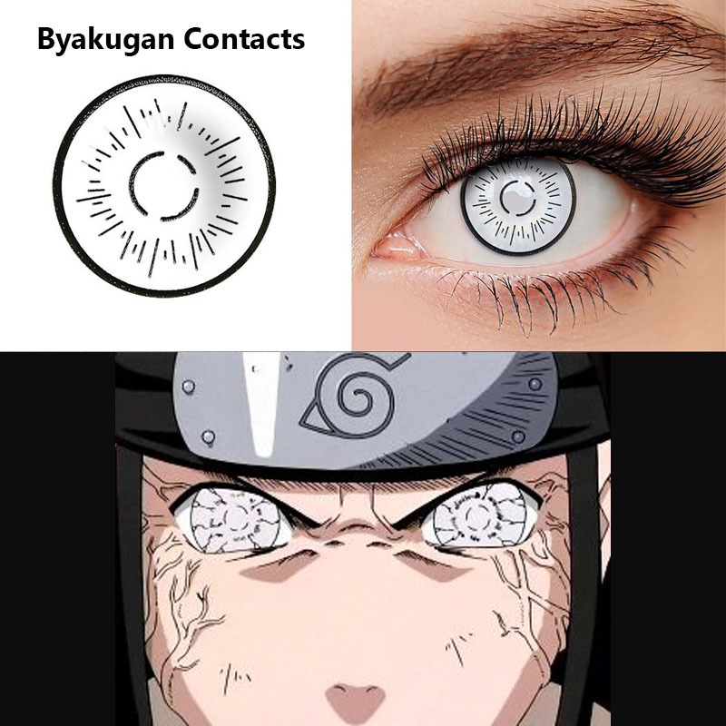 byakugan contacts full eye