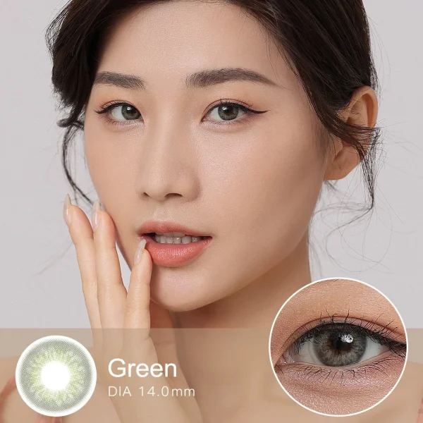 Colored Contact Lenses for Beautiful Eyes: Brown, Violet, Green, Hazel, Blue - Image 3