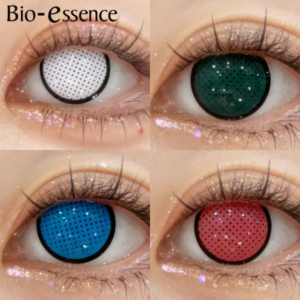 Mesh Colored Contact Lenses for Halloween & Cosplay: Bold and Spooky Styles