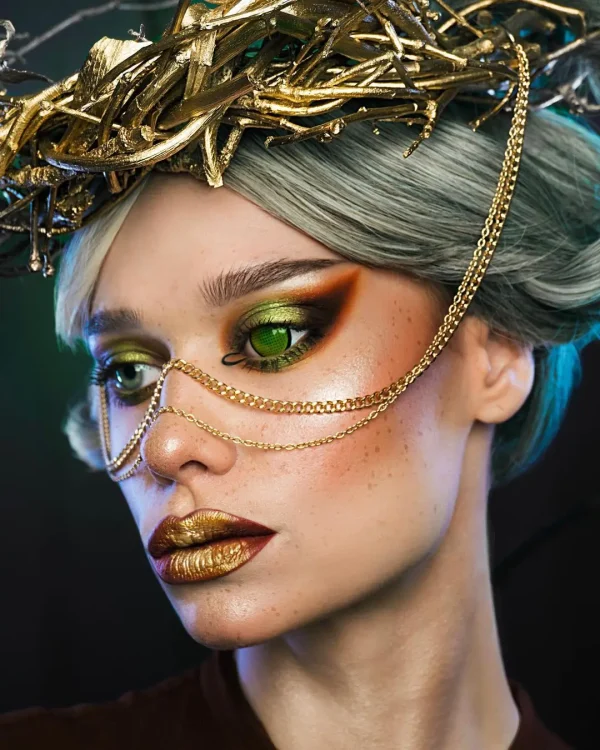 Mesh Colored Contact Lenses for Halloween & Cosplay: Bold and Spooky Styles - Image 4