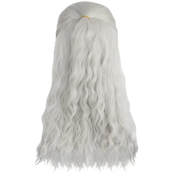 Geralt Of Rivia Inspired Cosplay Wig for Witcher Halloween Look - Image 2